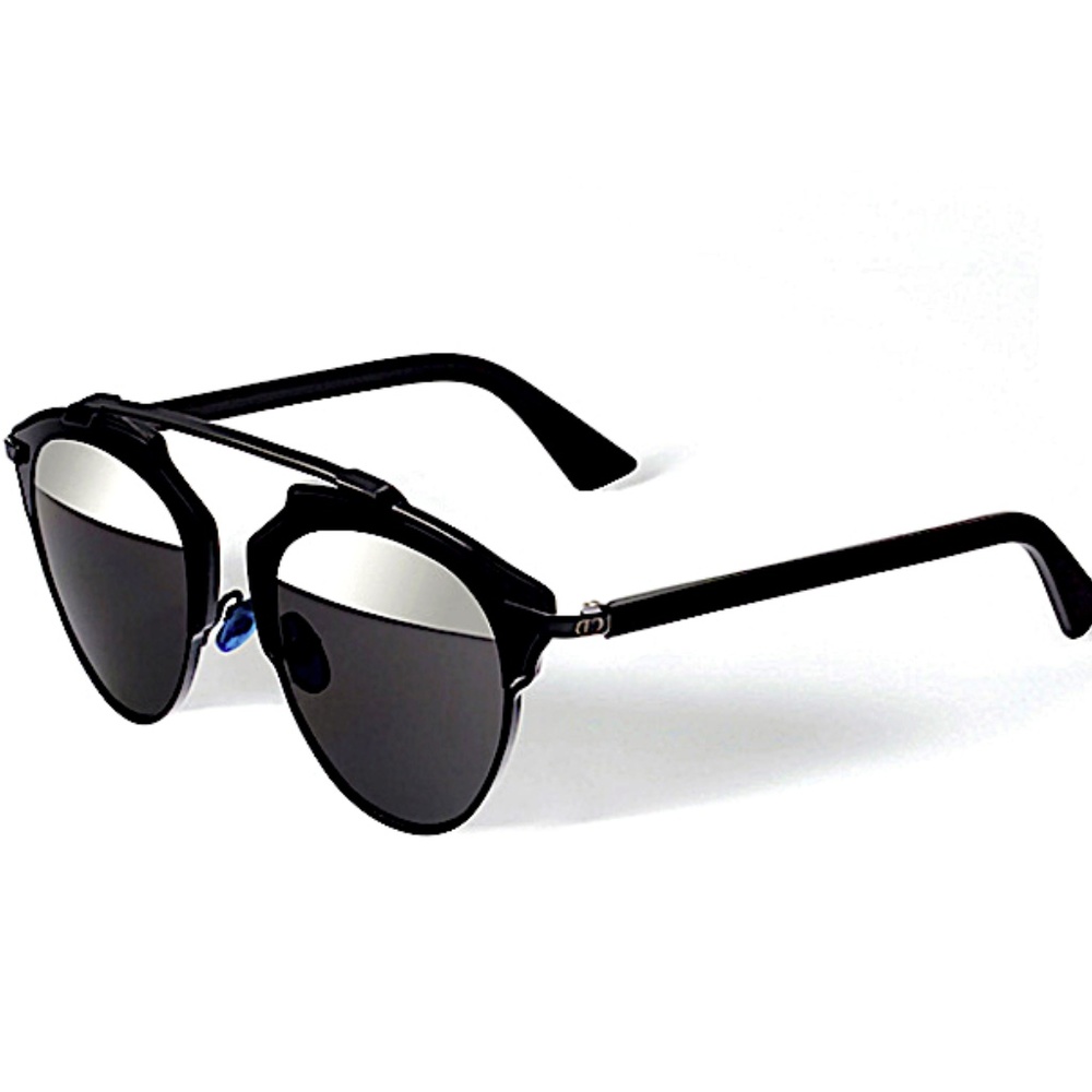 DIOR SO REAL Black - Gray and Silver Mirrored lens